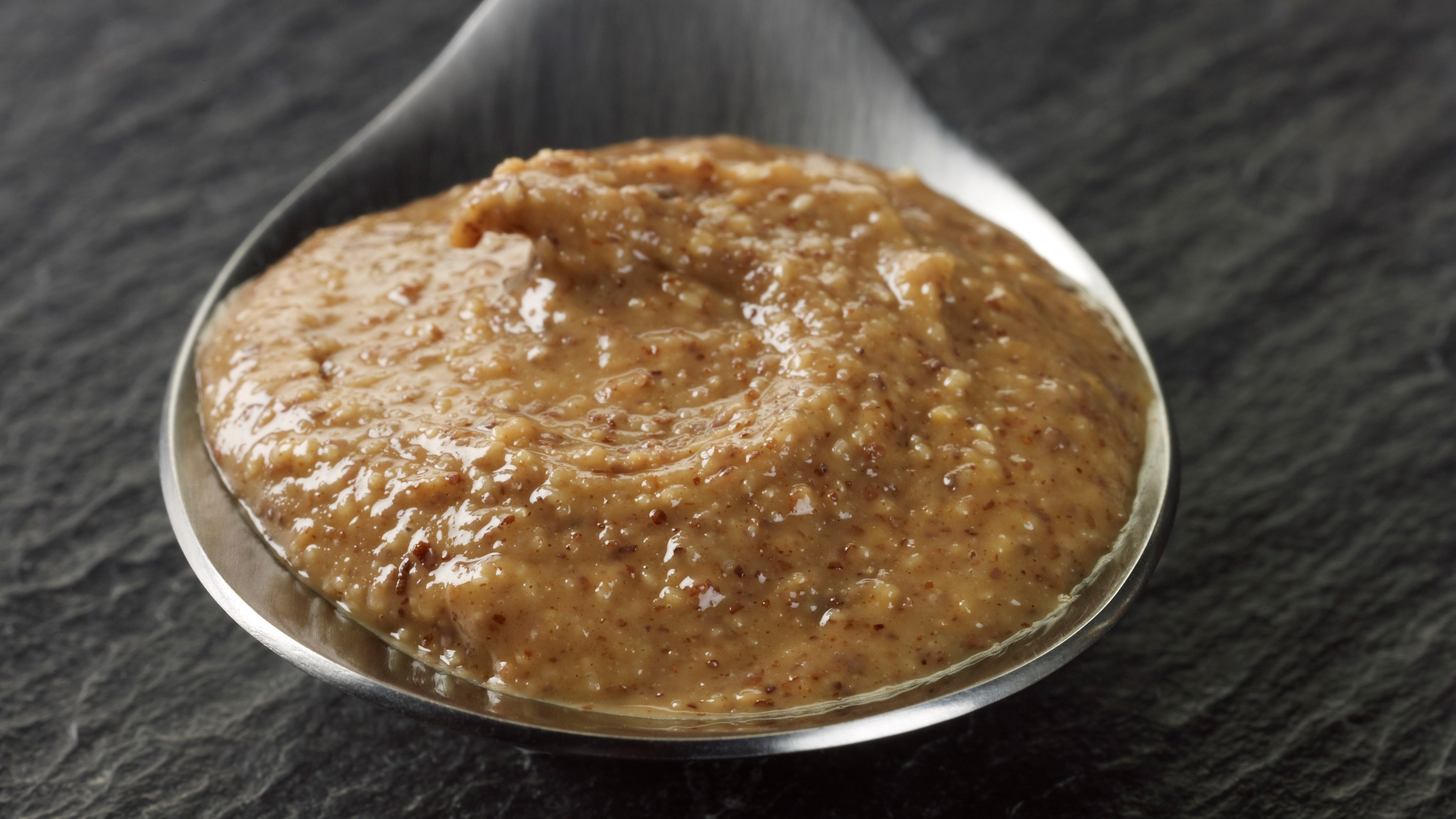Almond Butter on a spoon